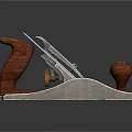 Professional Hardware Woodworking Plane With Metal Body Wooden Handle For Precision Crafting