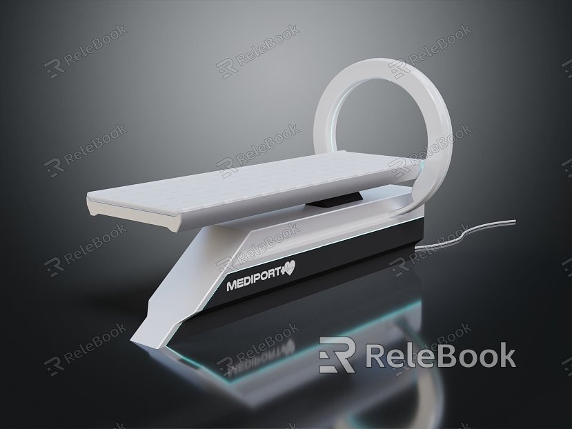 Modern Medical Equipment Sci-Fi Table Sci-Fi Medical Bed Healing Bed Treatment Bed model