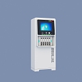 File Access All-in-One Borrowing Machine Wall 3d model