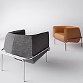 Single Sofa Single Chair Recliner Chair Leisure Chair Lazy Sofa Lazy Chair 3d model