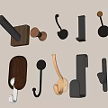 Modern Decorative Wall Hooks With Various Designs And Materials For Home Use
