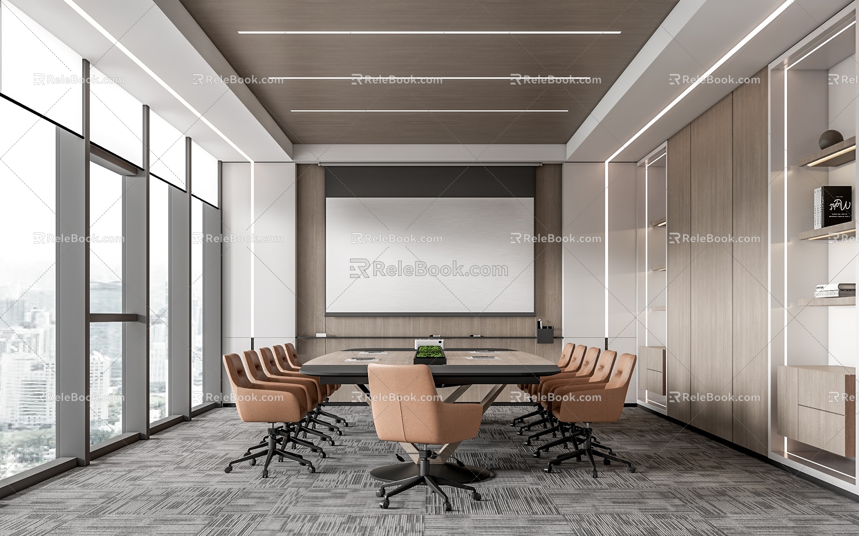 Conference Room 3d model