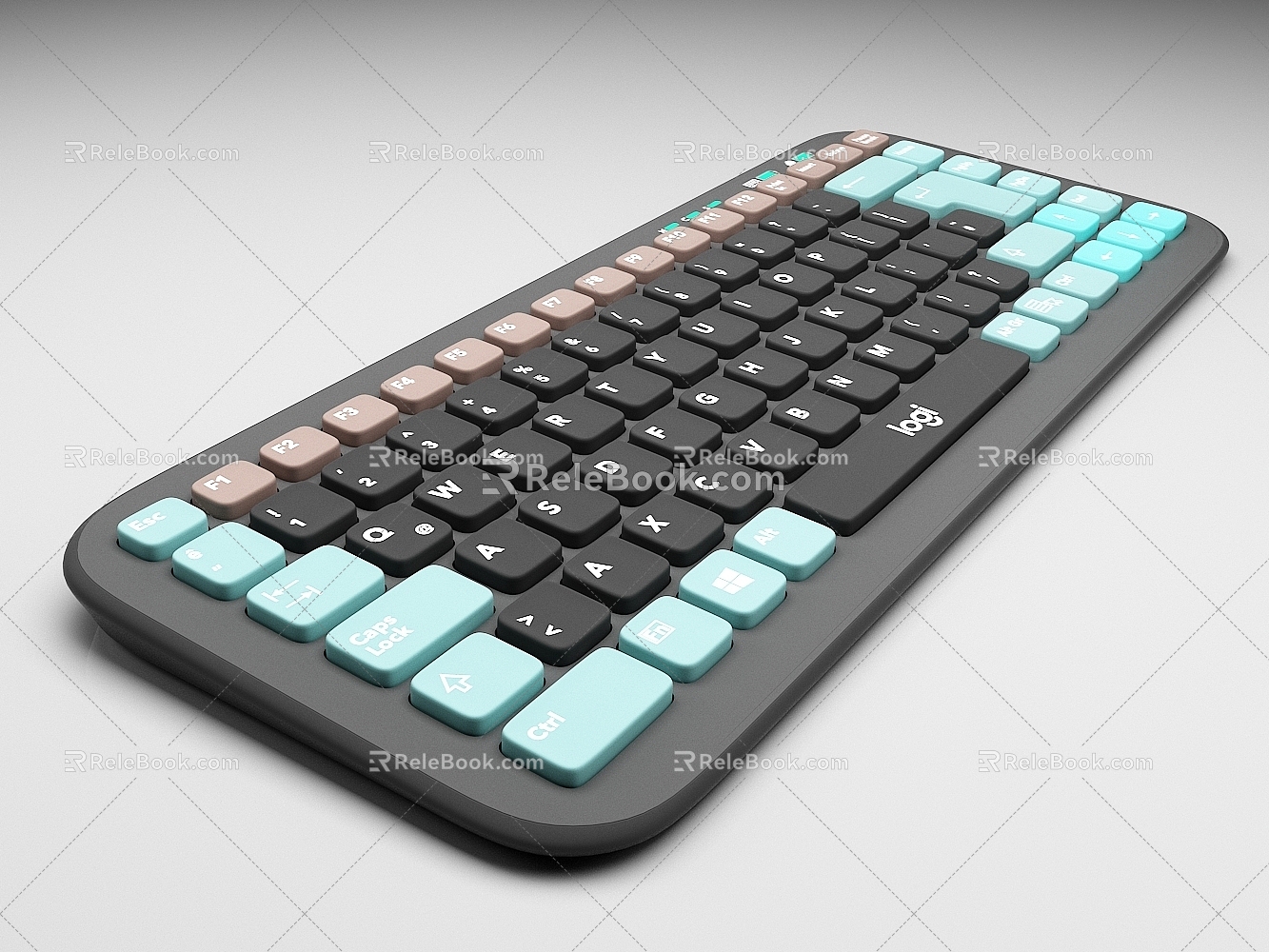 Keyboard Wireless Keyboard Computer Keyboard 3d model