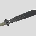 Dagger Sabre Tool Knife Field Dagger Military Dagger Knife Low Face Number Low Model Simple Model Game Next Era Movie and TV Level Super Realism 3d model