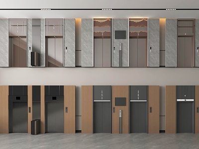 Modern Elevator Lift model