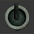 Traditional Stone Mortar And Pestle For Home Kitchen Use With Classic Design