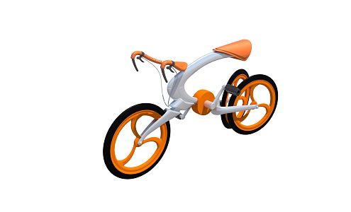 Modern Bicycle Concept Bicycle 3d model