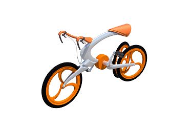 Modern Bicycle Concept Bicycle 3d model