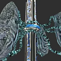 3D Rendering of Human Lungs with Bronchial Structure and Vascular Network