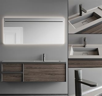 Modern sink 3d model