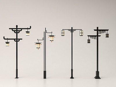 New Chinese Lawn Street Lamp model