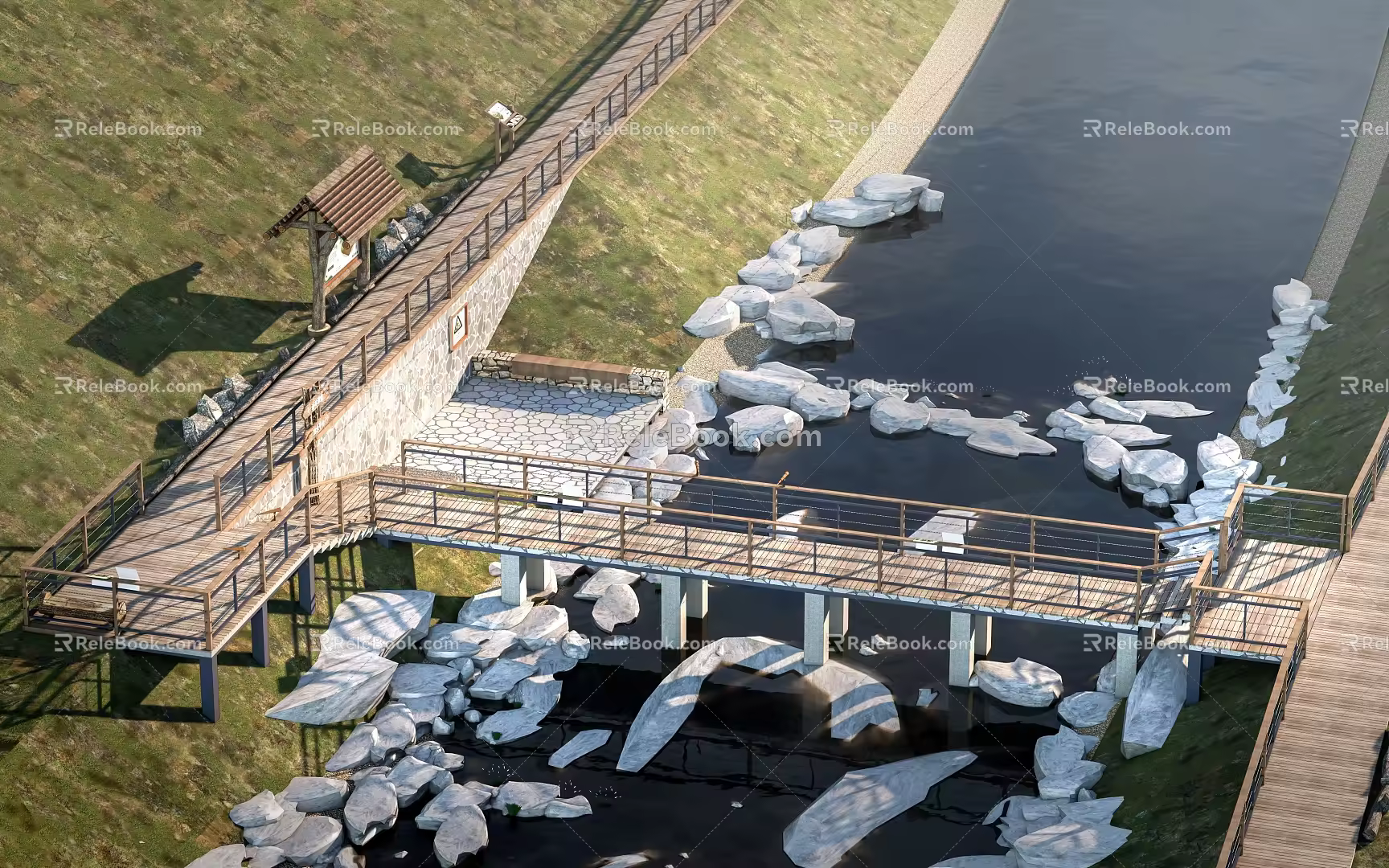 Bridge 3d model