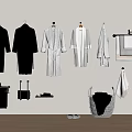 Bathrobe Towel 3d model
