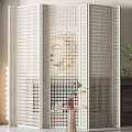 Modern Screen Partition 3d model