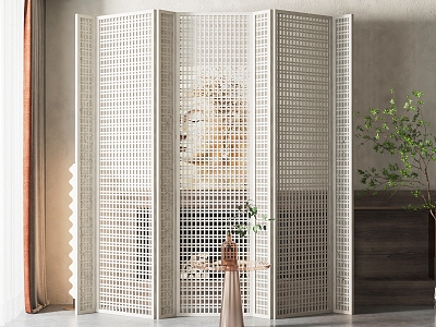 Modern Screen Partition 3d model