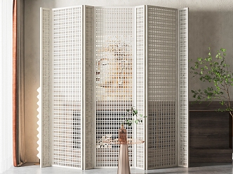 Modern Screen Partition 3d model