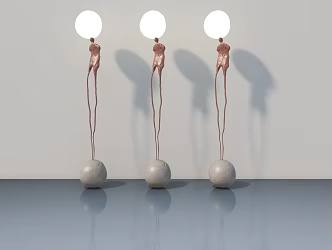 Doll ornaments 3d model