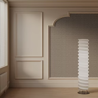 Modern floor lamp 3d model