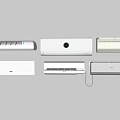 Various White Air Conditioner Fans With Modern Designs And Different Models