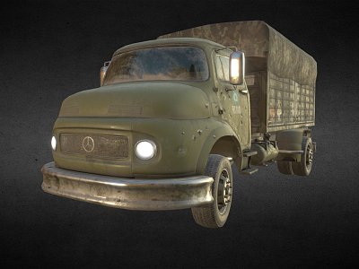 Mercedes Trucks 3d model