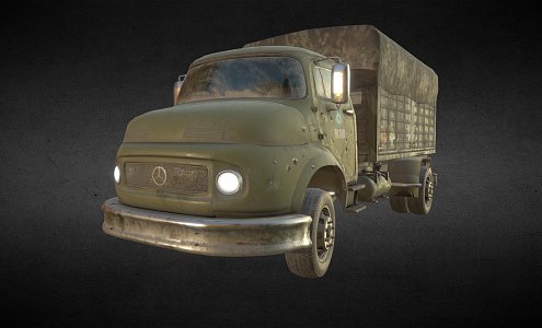 Mercedes Trucks 3d model