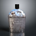 Silver Metal Household Appliance With Black Lid And Rusty Surface By Everhot Ltd