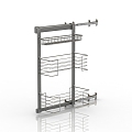 Modern storage rack seasoning rack 3d model