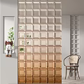 Modern Room Divider Designs With Geometric Patterns And Wooden Textures