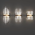 Modern Wall Lamps With Glass And Metal Design For Contemporary Interior Lighting