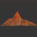 Geography, topography, mountain shape, ridge, ridge, valley, mountain range, canyon, geomorphology, mountain peak, mountain body 3d model