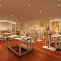 Gymboree Clothing Store With Children's Clothes Window Display And Interior Racks