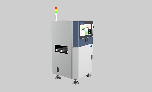 SPI testing equipment SMT production line testing equipment 3d model