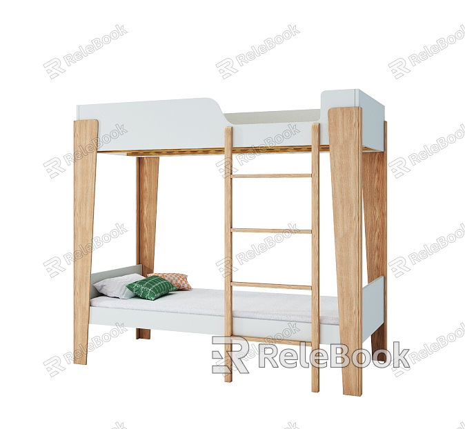 Nordic Bed Double Bed Children's Bed model