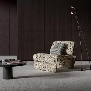 modern leisure chair 3d model