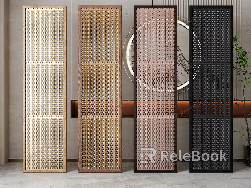 New Chinese metal partition model