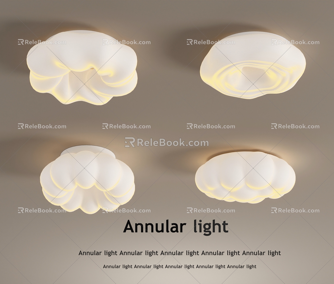 Cream wind ceiling lamp lamps living room lamp bedroom lamp 3d model