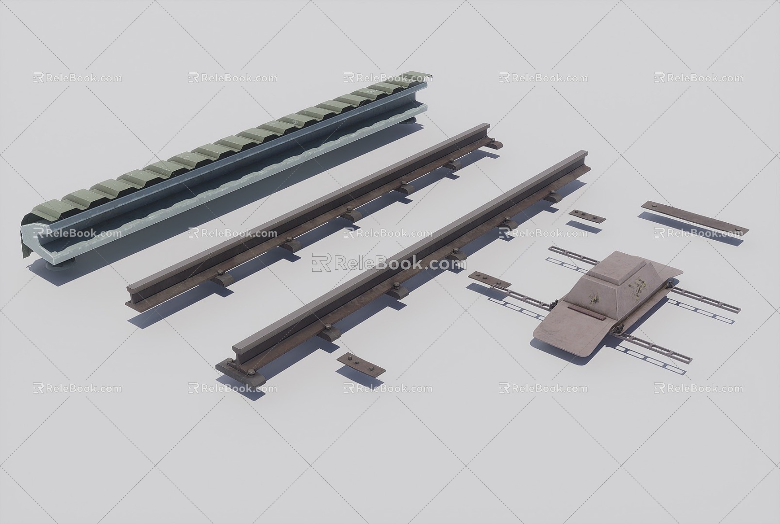 Rail Accessories 3d model