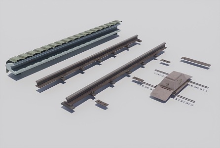 Rail Accessories 3d model