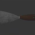 Durable Hardware Putty Knife With Metal Blade And Wooden Handle