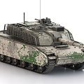 VT5 Foreign Trade Tank VT5 Light Tank 3d model