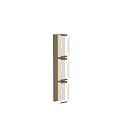 Modern Wall Lights With Crystal Accents And Illuminated Bulbs For Home Interior Decoration