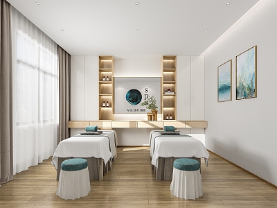 Modern SPA Beauty Salon 3d model