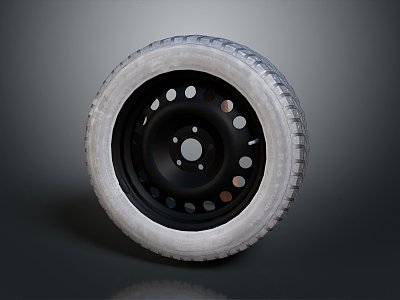 Modern tires 3d model