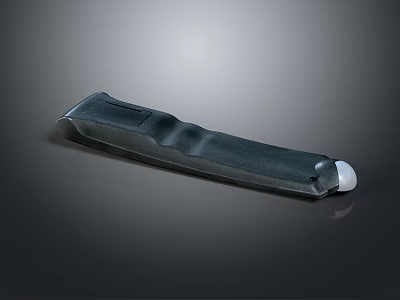 Black Handheld Electronic Device With White Tip And Modern Sleek Design 3d model