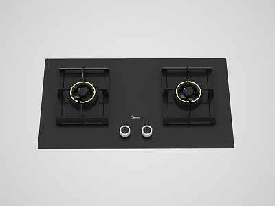 Gas stove 3d model