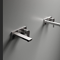 Modern faucet in-wall faucet 3d model