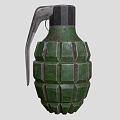 grenade bomb grenade weapon throwing weapon 3d model