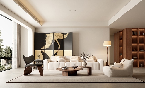 Living room 3d model