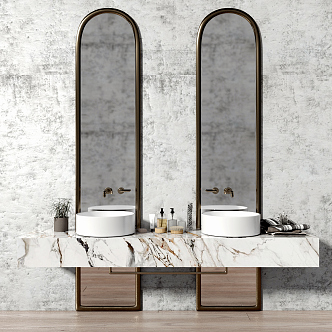 Modern sink 3d model