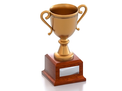 Trophy Memorial Cup 3d model